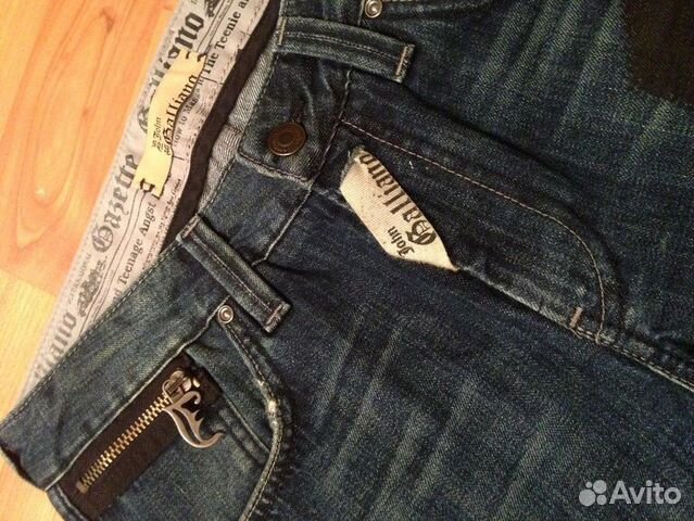 Джинсы John Galliano 42-44 новые оригинал