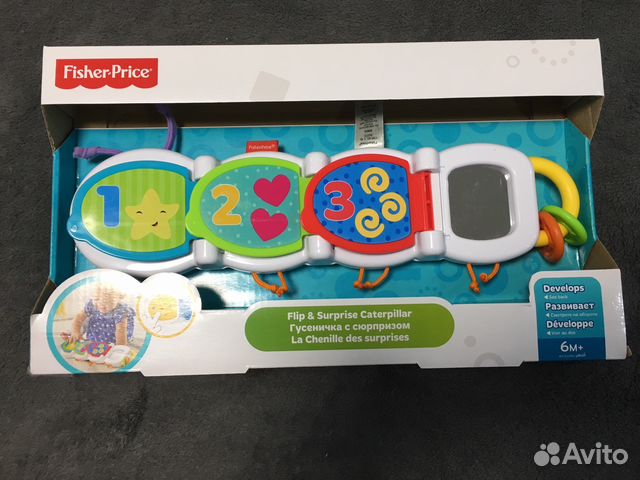 Развивающая гусеница Fisher Price