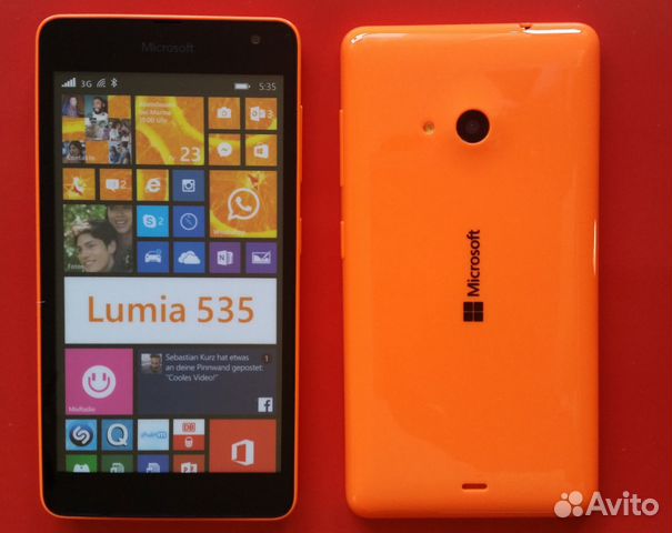 89160041854 Смартфон Microsoft Lumia 535 Dual SIM