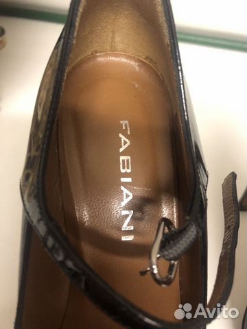 Туфли Fabiani натуральная кожа