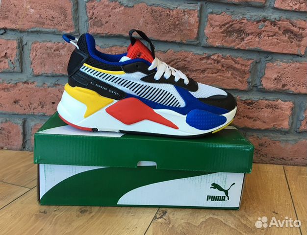 Кроссовки Puma RS-X Black/White
