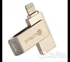 OTG Flash накопитель coteetci U3 Zinc Alloy U 64Gb