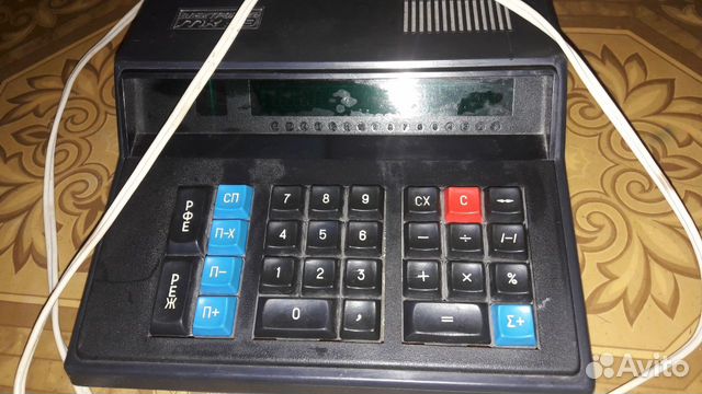 Калькулятор СССР от розетки