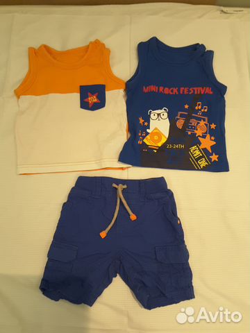 Набор футболки и шорты Mothercare Набор футболки и шорты Mothercare