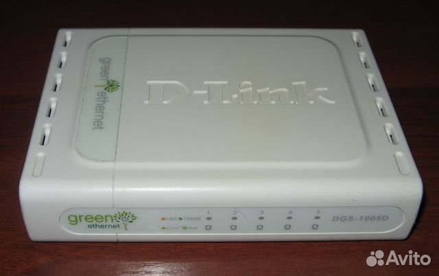 Коммутатор (switch) D-link DGS-1005D