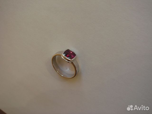 Кольцо с рубином 2,06ct