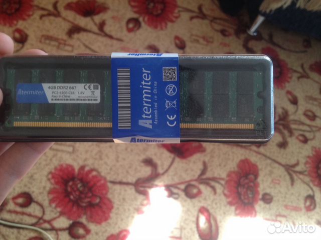 DDR2, 4gb для процессора AMD
