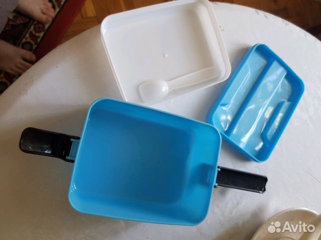 Ланчбокс голубой