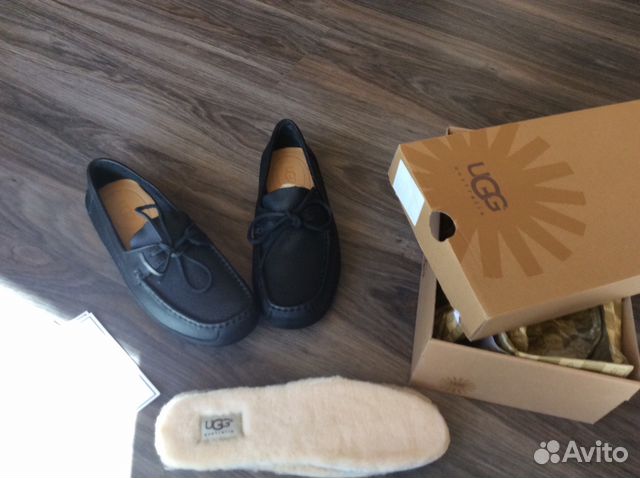 Мокасины UGG. р.40,5. Новые. Кожа Мокасины UGG. р.40,5. Новые. Кожа