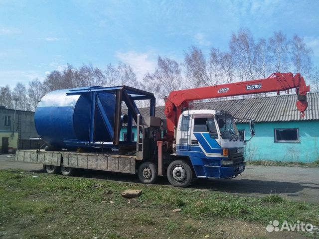 Перевозка гаражей, услуги манипулятора 10тонн Перевозка гаражей, услуги манипулятора 10тонн