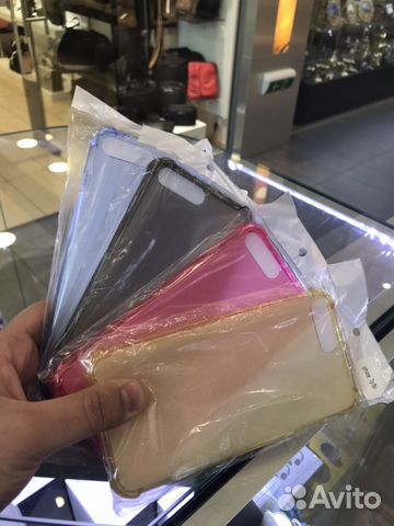 Чехол силиконовый для iPhone 7/8 Plus цветной