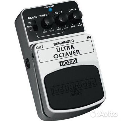 Педаль октавер. Behringer UO100 Ultra Octaver