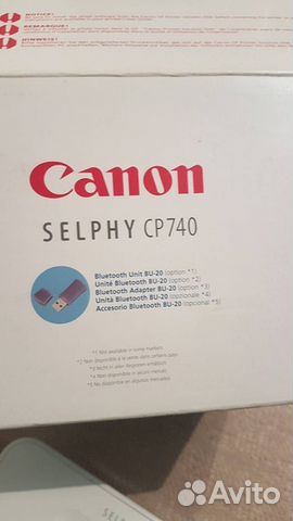 Компактный фотопринтер Canon Selphy CP740