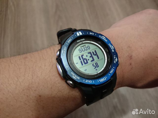 Новые высокотехнологичные часы casio PRW-3100YB-1e Новые высокотехнологичные часы casio PRW-3100YB-1e