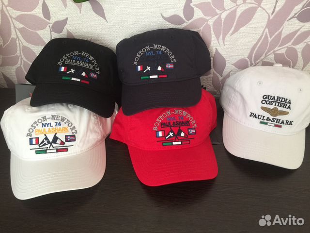 Paul&Shark красная и черная