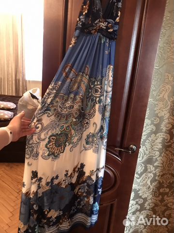 Летнее платье в пол Летнее платье в пол