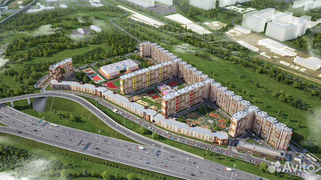 1-к квартира, 37.7 м², 3/15 эт. 1-к квартира, 37.7 м², 3/15 эт.