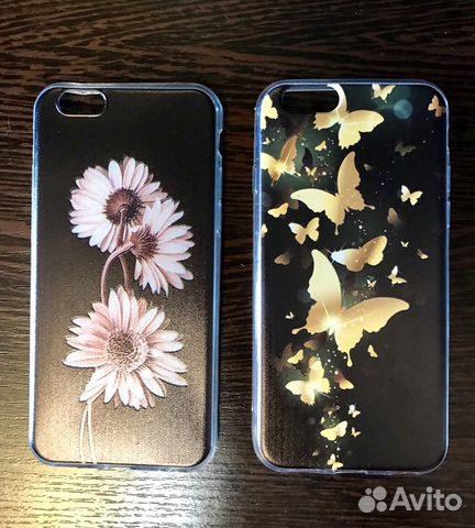 Чехлы новые для iPhone 6S и закалённое стекло