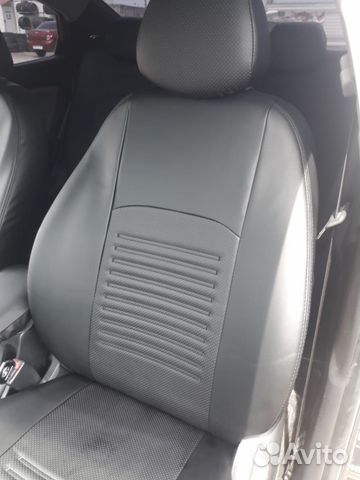 Чехлы из Экокожи на Hyundai Solaris турин