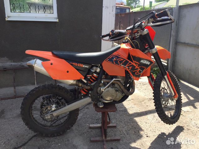 KTM450 EXC с птс