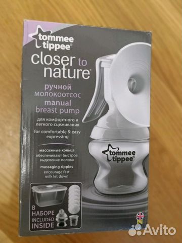 Молокоотсос ручной Tommee tippee Молокоотсос ручной Tommee tippee