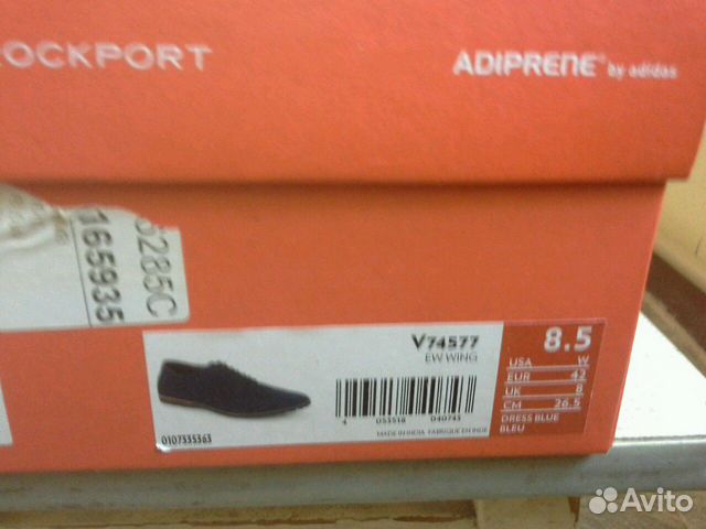 Полуботики мужские Rockport, б.у Полуботики мужские Rockport, б.у