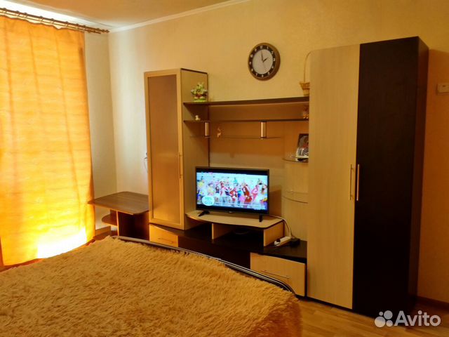 

1-к. квартира, 41 м², 2 кровати