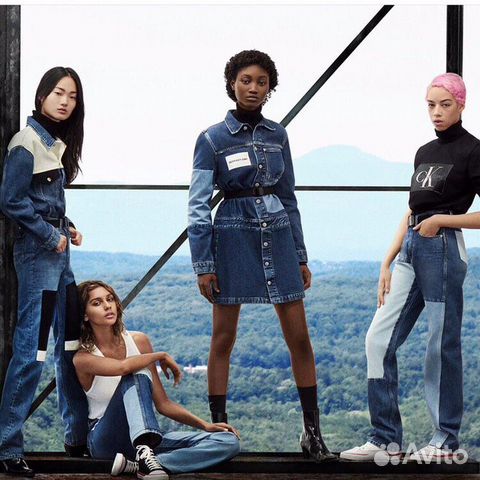 Джинсовое Пальто /Куртка Calvin Klein Джинсовое Пальто /Куртка Calvin Klein