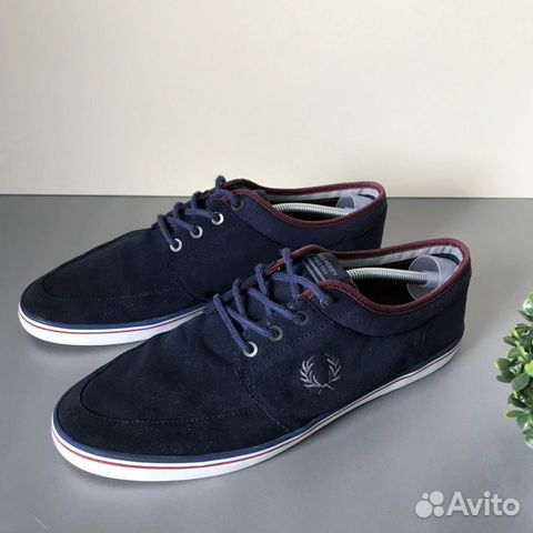 Кеды бренда Fred Perry оригинал р.46 замша почта