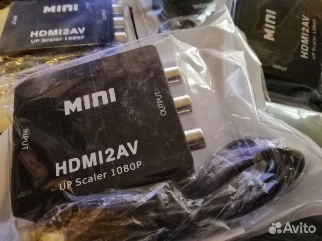 Hdmi2AV Конвертер из hdmi в AV (тюльпаны)