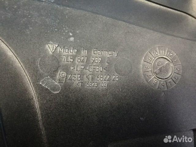 Порш кайен 957 955 Спойлер крышки багажника