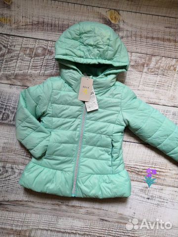 Новая куртка ветровка парка д/дев. р.104-110 Новая куртка ветровка парка д/дев. р.104-110