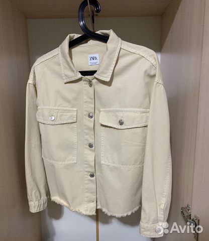 Джинсовая куртка zara