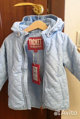 Куртка новая на весну Ticket To heaven 92р