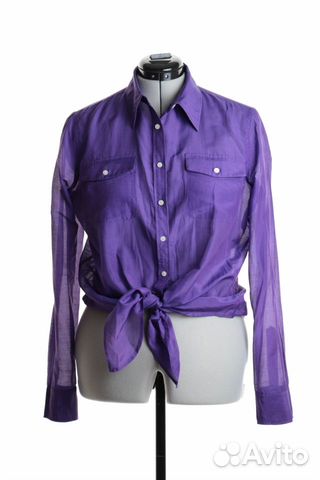 NEW Блуза Ralph Lauren, хлопок-шелк, 46-48