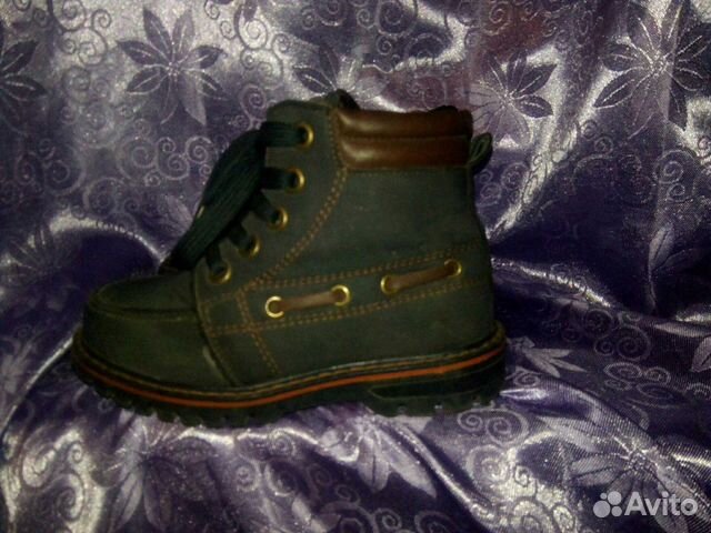 Ботиночки на мальчика демимезонные