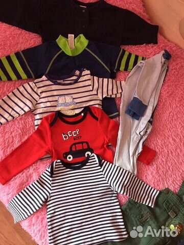 Вещи пакетом на мальчика 6-9мес 22вещи+ Вещи пакетом на мальчика 6-9мес 22вещи+