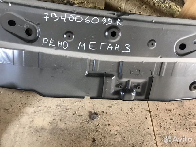 Рено Меган 3 Renault Megane 3 задняя панель