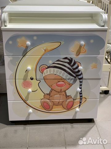 Комод Мишка на луне мдф Комод Мишка на луне мдф