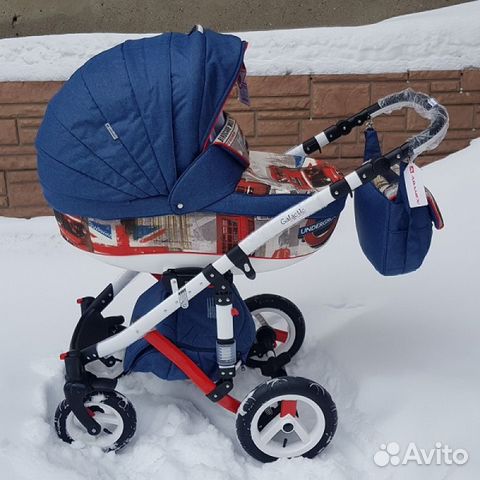 Коляска 2-в-1 Adamex Barletta