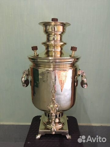 Самовар угольный на дровах 6 л Баташев Самовар угольный на дровах 6 л Баташев