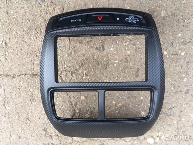 Рамка магнитолы Mitsubishi Asx GA 4B10 2012 Рамка магнитолы Mitsubishi Asx GA 4B10 2012