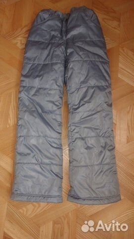 Брюки утепленные