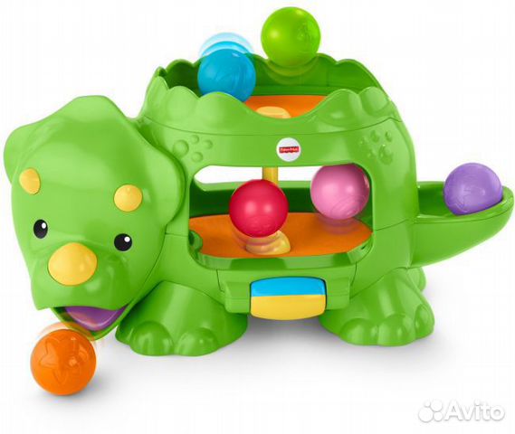 Динозавр Fisher Price с шариками Динозавр Fisher Price с шариками