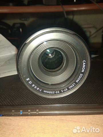 Canon lens EF-S 55-250 mm