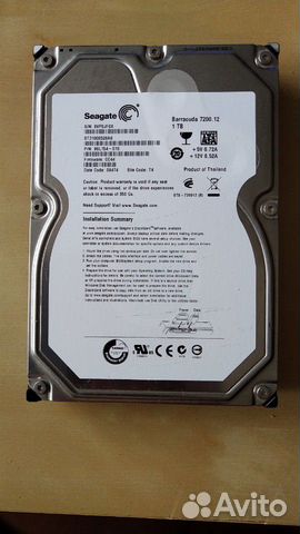 Жесткий диск, hdd 1Tb