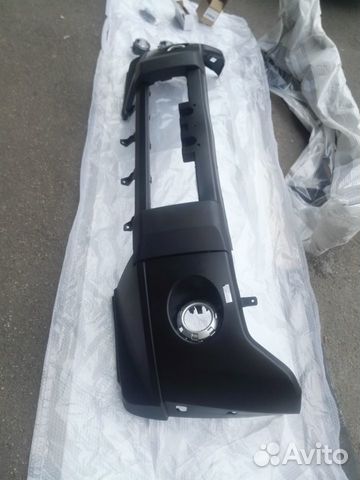 Mitsubishi pajero 4 2010 бампер передний
