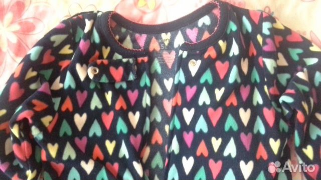 Теплая пижама Carters Теплая пижама Carters