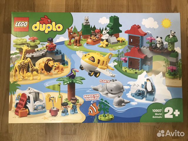 Конструктор lego duplo Town Животные мира 10907 Конструктор lego duplo Town Животные мира 10907
