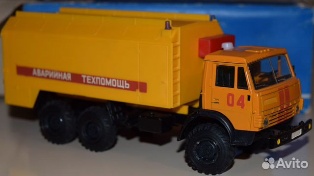 Масштабная модель авт-ля Камаз в масштабе 1/43